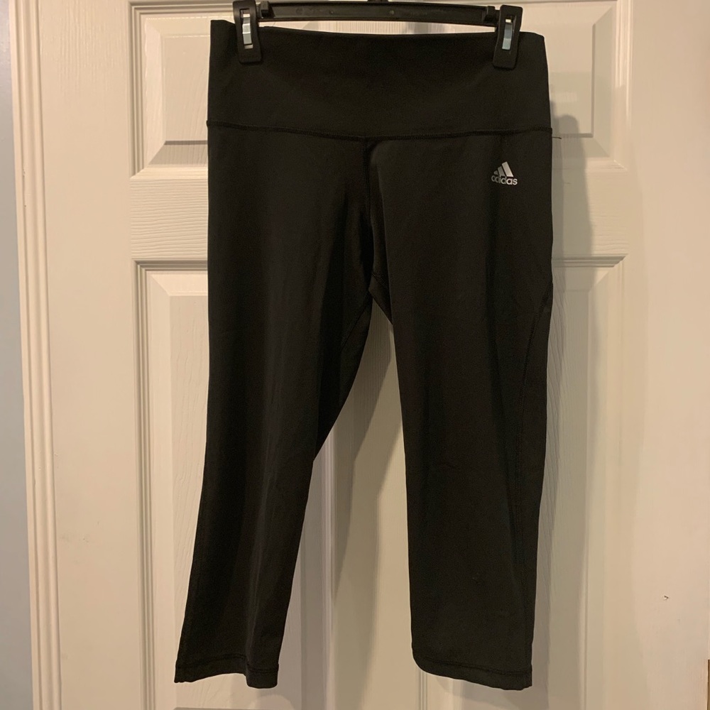 Adidas Capri Black work out Pants
